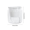 thumbnail image 3 of YiJuHui Self-Watering Plant Pots, Transparent Water Storage Lazy Flower Pots, Mess-Free Cultivation Indoor Desktop Planter, Large Capacity Self-Absorbing Plastic Garden Pots for Home Decor, Office, 3 of 6