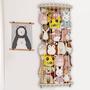 BELOVE Adjustable Plush and Dolls Toys Shelf Organizer Storage for Kids