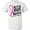 AA-White, variant on Inktastic Never Stop Fighting Breast Cancer Awareness T-Shirt