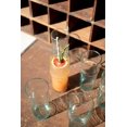 thumbnail image 4 of Juego de 6 vasos de té altos de estilo marroquí, color verde, 4 of 4