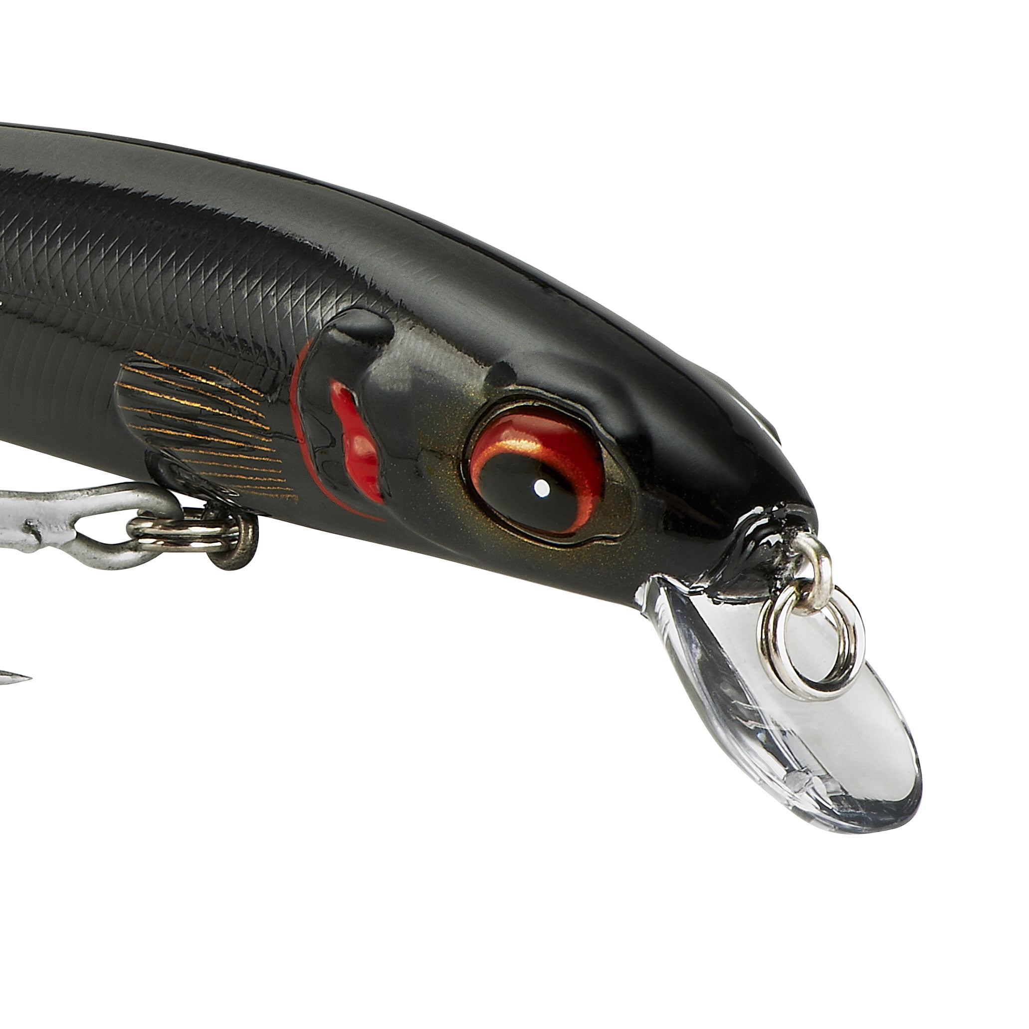 Bomber Long Shot Minnow Crankbait 6" Black 1 3/16 oz.