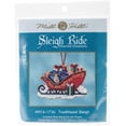 thumbnail image 2 of Mill Hill Counted Cross Stitch Kit 3.5"X2.5"-Traditional Sleigh (14 Count), 2 of 2
