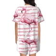 thumbnail image 3 of Xecao Flamingo print Swimsuit for women, Summer-ready, sporty style.Quick-dry fabric. Many sizes & colors., 3 of 9
