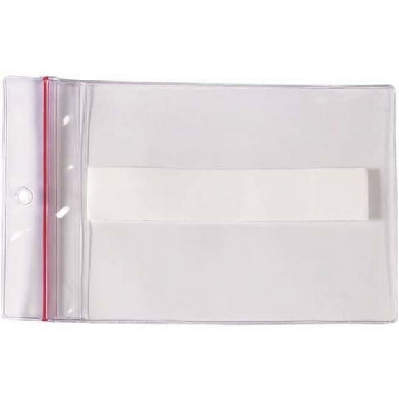 Press-On Vinyl Envelopes - Clear - 8in. W x 5in. L
