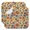 Pioneer Flower Floral-2, variant on Pioneer Flower Floral Print Pattern Kitchen Dish Drying Mat 1 Pack, Ultra Absorbent Microfiber Drainer Mat, 16"x18"