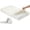 Ivory White, variant on Stretchy Twin Fitted Sheet for 4 Inch Low Profile Mattress - Snug Fit with No Baggy Fit for Thin Mattress, Tri-Fold Bed, Trundle Pull-Out, RV Bunk & Camping Cots, Daybed - Pink, Twin