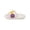 05_White, variant on GPOECD Cute Slippers for Women Fuzzy Open Toe Embroidery Slide Soft Non Warm Cozy Slippers for Winter.