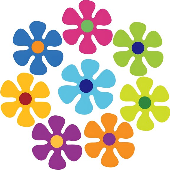 CCOCC 2026 New Gorgeous Car Magnet Decorations with Unique Magnetic Flowers for Car Exterior, Vehicle Personalization, Outdoor Use, Easy Installation, Vibrant Decoration, Creative Styling