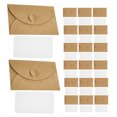thumbnail image 1 of RENACLIPY 50Sets Sturdy Kraft Paper Envelopes with Heart Closure for Graduation Parties and Thank You, 1 of 7