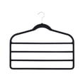 thumbnail image 1 of Percha para pantalones cortos antideslizante que ahorra espacio, perchas para pantalones vaqueros, perchas de terciopelo múltiples, organizador de armario, almacenamiento y organización para, 1 of 5