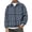 Blue -AW33, variant on Flannel Shirt for Men 2026 Fashion Long Sleeve Plaid Quarter Zip Henley Pullover Sweatshirts Casual Fall Clothes Blue S