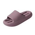 thumbnail image 2 of Willtoo Womens Shower Shoes Open Toe Non Slip Slides Cozy Hollow Drain Slip on Sandals Lightweight Indoor Slippers, 2 of 3