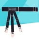 thumbnail image 2 of Pinza elástica antideslizante para camisa, ligas ajustables para muslos, tirantes para hombre, color negro, 2 of 7