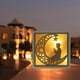 thumbnail image 4 of Crafts Night Light 3D Ramadan Mubarak Lámpara Hecha A Mano Moon Star Luces Led Decoración Methold HA042439-03, 4 of 6