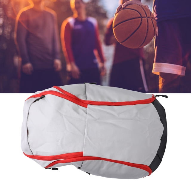 Lightweight Oxford Cloth Basketball Backpack, Independent Basketball Compartment Sports Backpack With Ball Compartment for Exercise Supplies