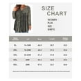 thumbnail image 6 of TIYOMI Plus Size Leopard Tops For Women Long Sleeve Blouses Henley Dressy Tunics Tops Cheetah Shirts Swing Flowy Blouses Pleated Babydoll Loose Fit Fall Casual Tunics XL 14W 16W, 6 of 7