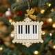 thumbnail image 3 of Ireezec Musical Instrument Ornaments t, Christmas Tree Decorations with Violin Guitar Piano Drum Trumpet Flute Saxophone, Party Festive Decor for Musicians Music Lovers Gift, 3 of 6