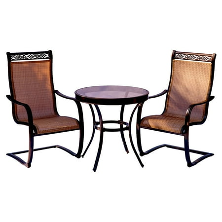 spring chairs sling outdoor monaco hanover bistro cedar piece glass