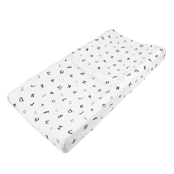 Funda para Cambiador American Baby Company Alfabeto 100% Algodón para Niños y Niñas