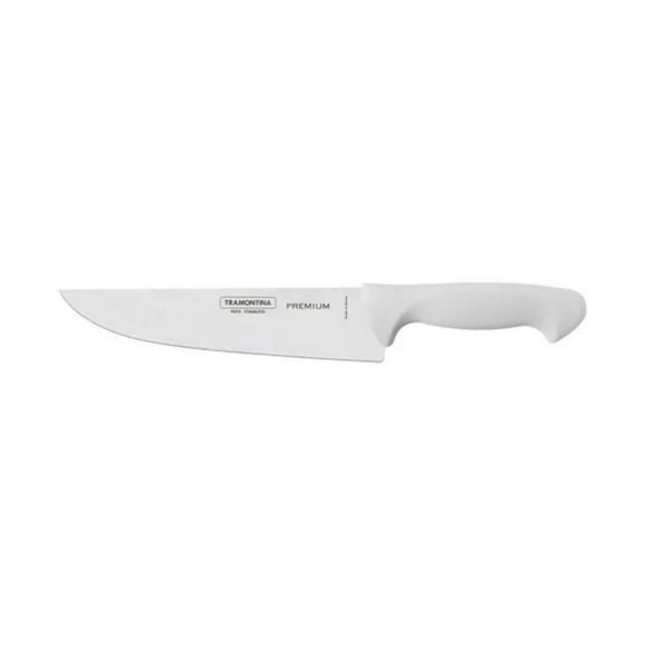 Tramontina Cuchillo Carne Chef 8 M/Plastico Blister A. Inox plateado