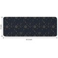 thumbnail image 7 of Dark Blue Sun Moon Star Pattern Kitchen Rug Mat,Kitchen Runner Rugs Non Skid Washable,Decorative Kitchen Floor Mats for Kitchen,Sink,Laundry,17"x47.2", 7 of 7