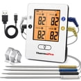 thumbnail image 7 of TempPro TP25W Bluetooth Meat Thermometer with 650FT Wireless Range 4-Probe Smartphone Compatible (iOS/Android), 7 of 7