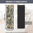 thumbnail image 4 of TSOVTHRID Forest Camo Hunting Print Quilted Dining Chair Covers Stretch Armless Chair Slipcovers Non-Slip Scratch Resistant Seat Cushion Covers for Home, Restaurant, Set of 1, 4 of 7
