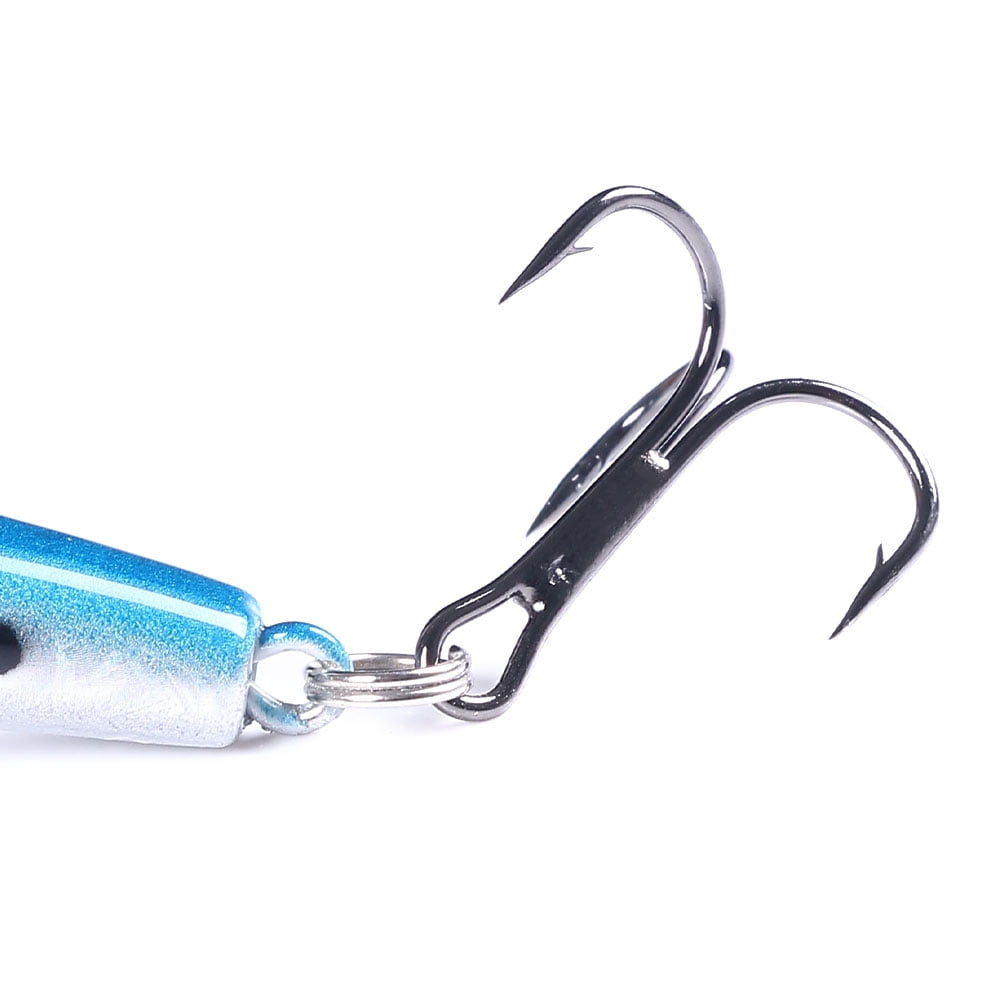 HENGJIA Minnow Fishing Lures Kit with Hooks for Saltwater Freshwater, Lure kit for Trout Bass Salmon Fishing,10PCS