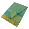 thumbnail image 4 of Paisley Jacquard Pashmina Shawl Wrap Scarf Stole, 4 of 4