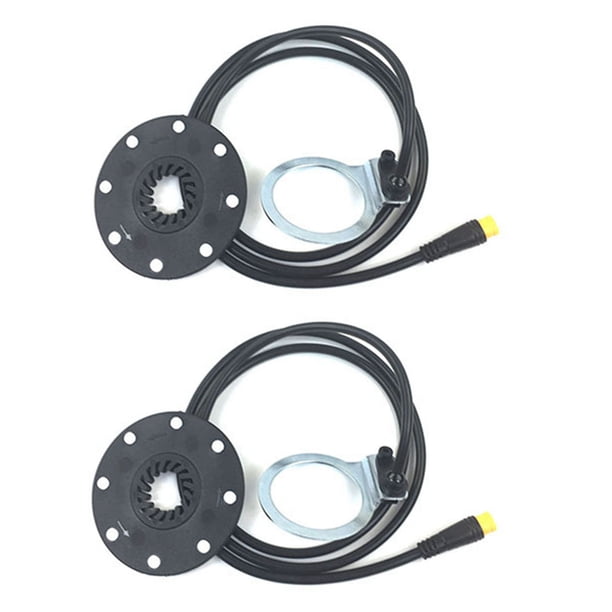 2X Bicicleta Eléctrica BZ-4 (8) PAS KT Sensor de Par de Pedal de 8 Imanes Partes de Ebike Conector Estanco para Bicicleta Eléctrica