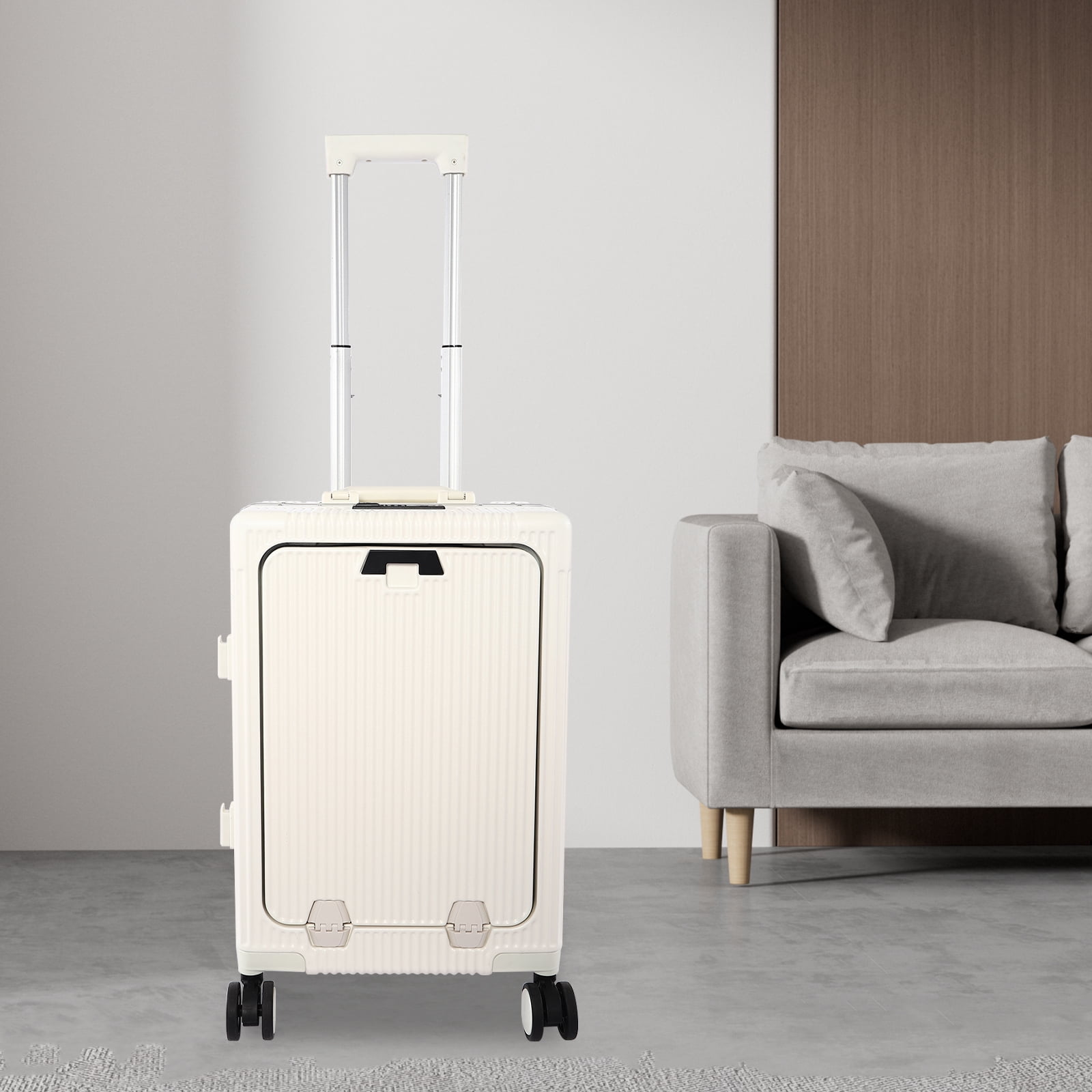 20" Smart Boarding Suitcase with USB Port, TSA Lock & Laptop Compartment – Durable, Lightweight, and Secure for Business & Leisure Travel