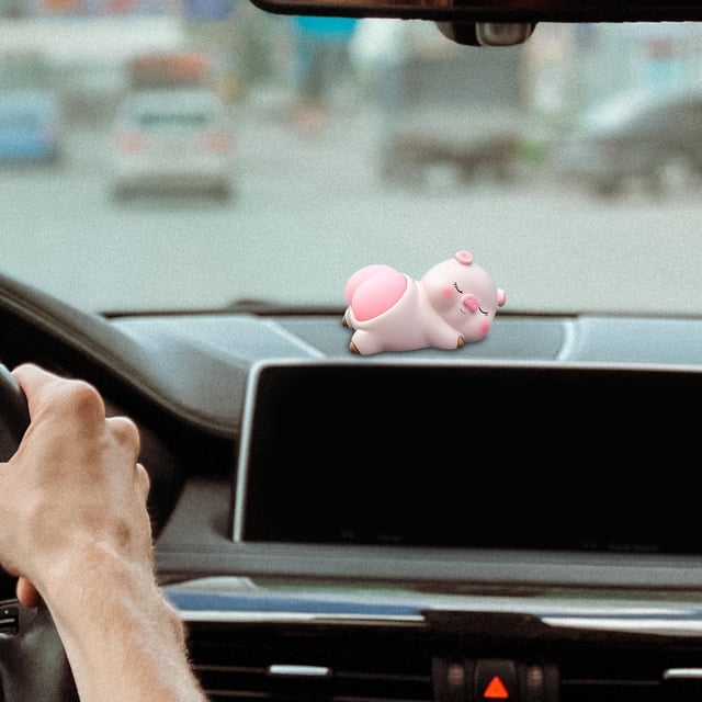 Animales Adornos para autos Adornos para tablero de autos Juguetes, regalos creativos lindos Adornos de oficina, decoración del hogar para habitación, Estilo A Macarena salpicadero figuras para coche
