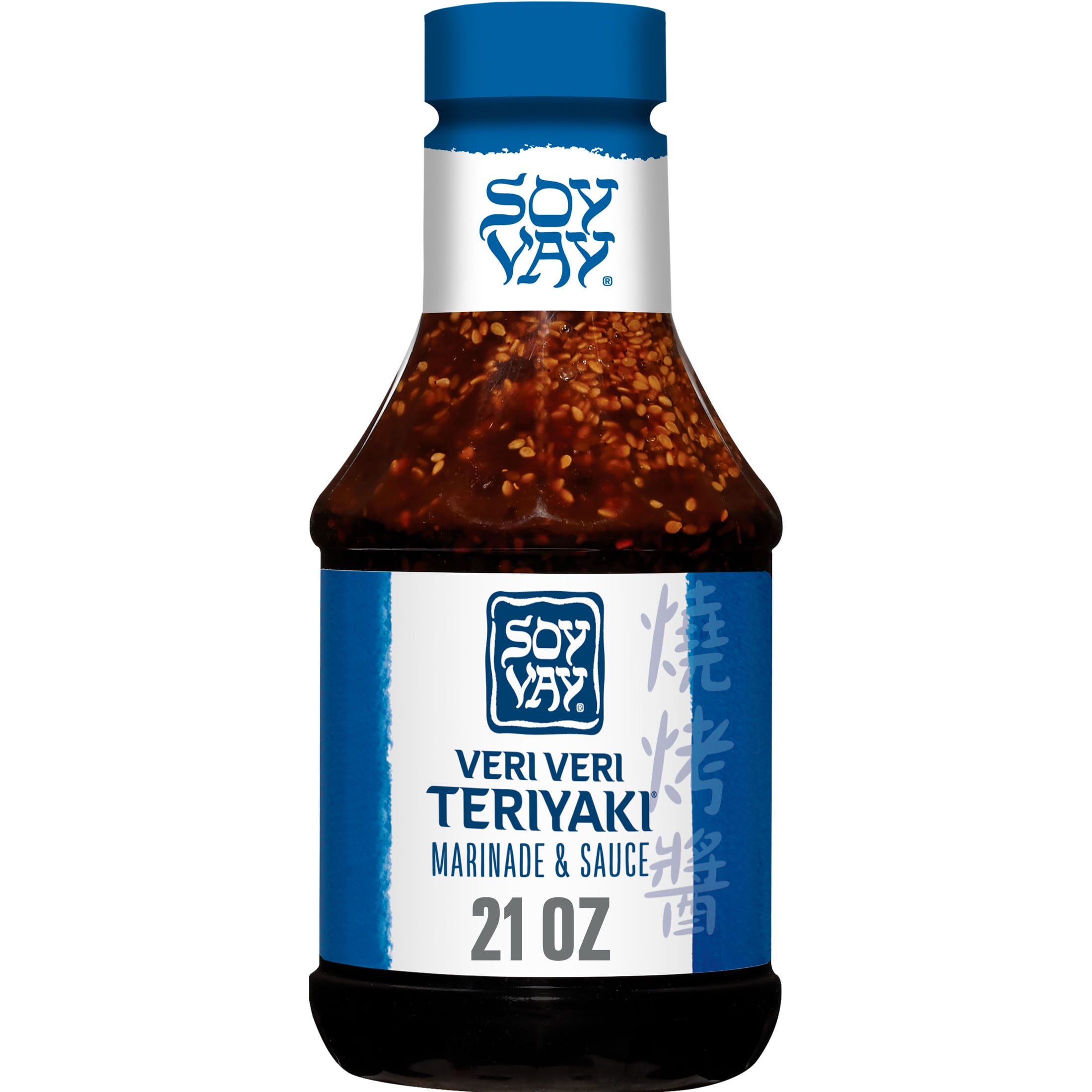 (6 pack) Soy Vay Veri Veri Teriyaki Marinade and Sauce, 21 fl oz Bottle