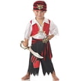 thumbnail image 1 of Ahoy Matey Pirate Costume pour Tout-Petit Tout-Petit (3-4), 1 of 2