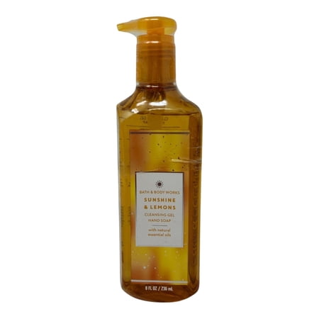 Bath and Body Works Sunshine & Lemons Cleansing Gel Hand Soap 8 fl oz / 236 mL