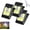 3PC-COB, variant on Solar Powered Motion Sensor Clip Lights,Clip on Solar Lights Outdoor Waterproof & Long-Lasting,Portable Solar Powered Lamp for Camping and Home Balcony Garage (4PC-LED)