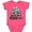 Vintage Hot Pink, variant on Inktastic Family Road Trip Mountains Boys or Girls Baby Bodysuit