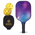 thumbnail image 1 of Pickleball Factory PB00053-10-C Usapa Pickleball Paddles - Triangles Best Pickleball Rackets, Tennis Pickleball Court Pickleball Elbow, Carbonfiber Graphite, 1 of 1