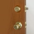thumbnail image 3 of Design House Terrace 6-Way Universal Entry Door Knob and Single Cylinder Deadbolt, Polished Brass, 3 of 15