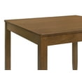thumbnail image 6 of Parkwood 5-piece Square Dining Table Set Honey Brown, 6 of 13