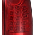thumbnail image 5 of SMD LED Replacement Tail Lights Rear Brake Lamp In Chrome Housing Red Lens Made For And Compatible With Ford F150 F250 F350 F450 Pickup Super Duty, 5 of 7