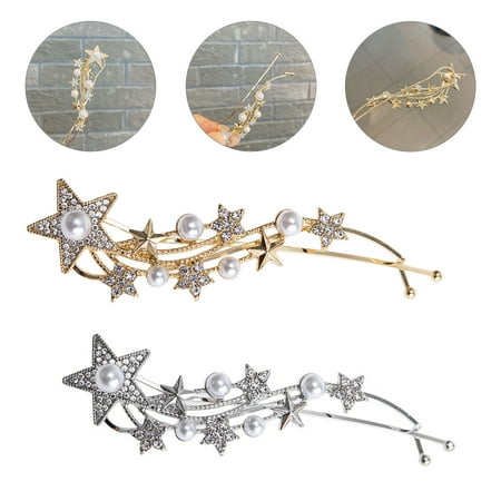 LOLIPPYY 2-Pack Star-Shaped Hair Clips in A… product image