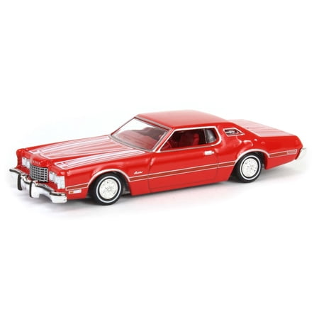 1/64 1973 Thunderbird Red Custom, California Lowriders Series 6 63070-E