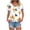 A-White, variant on Womens Summer Tops Stylish Casual Comfortable Floral Short Sleeve V-Neck T-Shirt Blouse