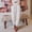 White, variant on Down Pants for Women, Diamond Quilted, Elastic Waistband, Side Pockets, Cuffed Jogger, Padded Cotton, Winter Warm Outdoor,Black