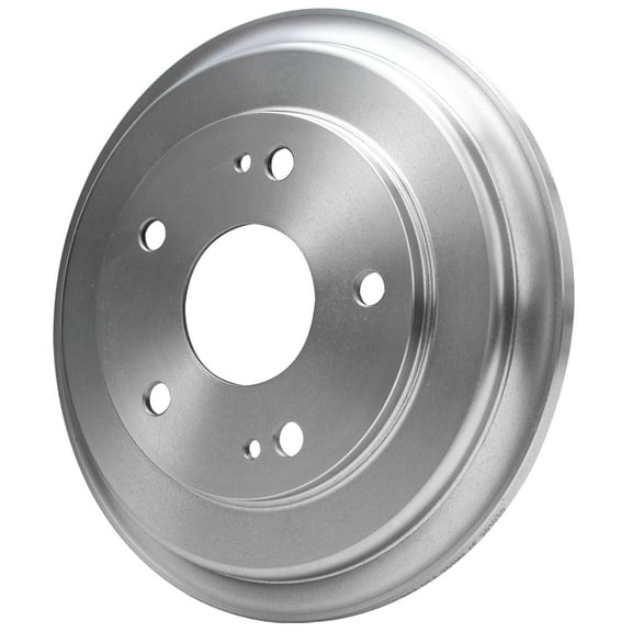 Detroit Axle - Rear Brake Drums for 2006-2015 Honda Civic Brake Drums 2007 2008 2009 2010 2011 2012 2013 2014 Replacement : 9.84" inch Brakes Drum