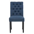 thumbnail image 4 of Costaelm Jameson Fabric Tufted Dining Side Chair 2 Pc Set in Blue, 4 of 8