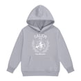 thumbnail image 2 of Mercatoo Unisex Kids Hooded Sweatshirt Long Sleeve Graphic Printed Tops Fall Oversized Warm Pullover with Pocket, 2 of 4
