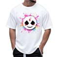 thumbnail image 1 of Tops para hombre, blusas y camisas de cuello redondo y manga corta para hombre, camiseta estampada de Halloween para hombre, top de cuello redondo y manga corta para hombre., 1 of 3