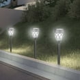 thumbnail image 5 of MERILER Outdoor Solar Lights, Landscape Spotlights, IP65 Waterproof Garden Lights for Yard, Walkway, and More (Set of 6), 5 of 7